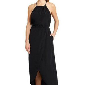 Athleta Ripple Maxi Dress Black XS